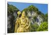 Lord Murugan Statue, largest statue of Hindu Deity in Malaysia, Batu Caves, Kuala Lumpur, Malaysia-Matthew Williams-Ellis-Framed Photographic Print