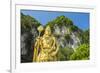 Lord Murugan Statue, largest statue of Hindu Deity in Malaysia, Batu Caves, Kuala Lumpur, Malaysia-Matthew Williams-Ellis-Framed Photographic Print