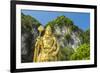 Lord Murugan Statue, largest statue of Hindu Deity in Malaysia, Batu Caves, Kuala Lumpur, Malaysia-Matthew Williams-Ellis-Framed Photographic Print