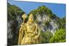 Lord Murugan Statue, largest statue of Hindu Deity in Malaysia, Batu Caves, Kuala Lumpur, Malaysia-Matthew Williams-Ellis-Mounted Photographic Print