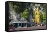 Lord Murugan Statue, largest statue of Hindu Deity in Malaysia, Batu Caves, Kuala Lumpur, Malaysia-Matthew Williams-Ellis-Framed Stretched Canvas