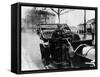 Lord Northcliffe at the Wheel of a 1908 135 Hp Mercedes, (C1908)-null-Framed Stretched Canvas