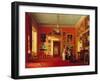 Lord Northwick's Picture Gallery at Thirlestaine House, c.1846-47-Robert Huskisson-Framed Giclee Print