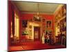 Lord Northwick's Picture Gallery at Thirlestaine House, c.1846-47-Robert Huskisson-Mounted Giclee Print