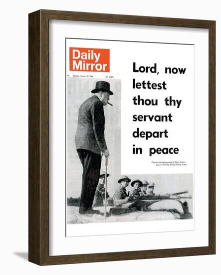 Lord, Now Lettest Thou Thy Servant Depart in Peace-null-Framed Photographic Print