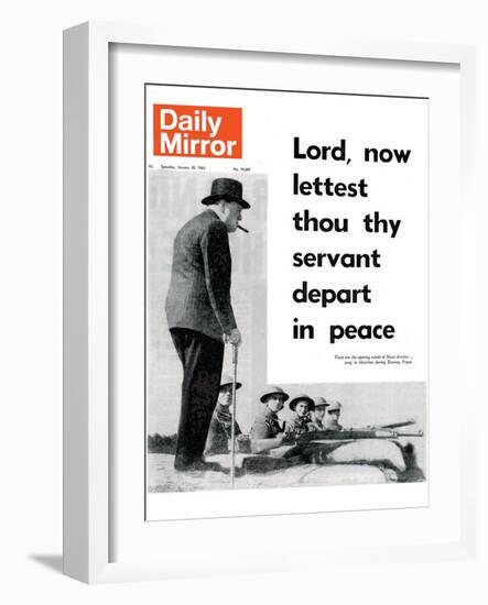 Lord, Now Lettest Thou Thy Servant Depart in Peace-null-Framed Photographic Print