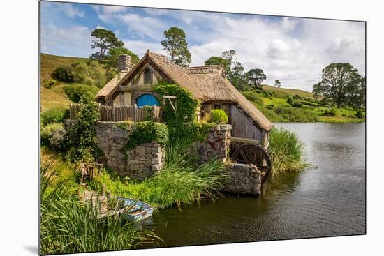 Lord of Ring Hut New Zealand-null-Mounted Art Print