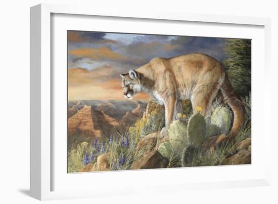 Lord of the Canyon-Trevor V. Swanson-Framed Giclee Print