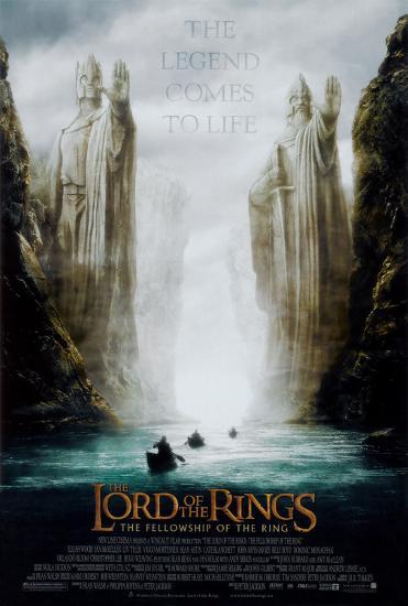 Lord of the Rings 1: The Fellowship of the Ring-null-Lamina Framed Poster