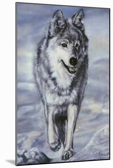 Lord of the Winterland-Jenny Newland-Mounted Giclee Print