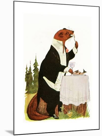 'Lord Otter', 1913-M.T. "Penny" Ross-Mounted Giclee Print