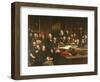 Lord Palmerston Addressing the House of Commons During the Debates on the Treaty of France in…-John Phillip-Framed Giclee Print