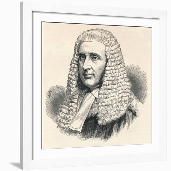 Lord Penzance, Judge of the Court of Arches, 1896-null-Framed Giclee Print