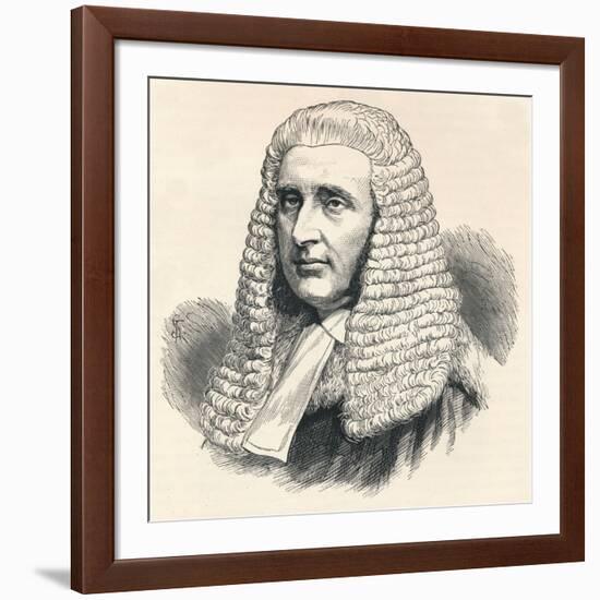 Lord Penzance, Judge of the Court of Arches, 1896-null-Framed Giclee Print