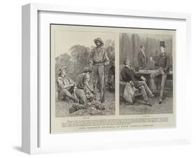 Lord Randolph Churchill in South Africa, a Contrast-null-Framed Giclee Print