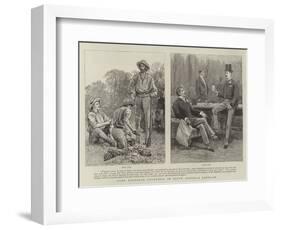 Lord Randolph Churchill in South Africa, a Contrast-null-Framed Giclee Print