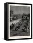 Lord Randolph Churchill in South Africa, the Oxen Outspanned in Camp-null-Framed Stretched Canvas