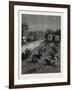 Lord Randolph Churchill in South Africa, the Oxen Outspanned in Camp-null-Framed Giclee Print