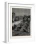Lord Randolph Churchill in South Africa, the Oxen Outspanned in Camp-null-Framed Giclee Print