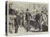 Lord Randolph Churchill's First Step on African Soil-null-Stretched Canvas
