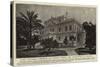 Lord Rendel's Chateau at Cannes Where Mr Gladstone Is Staying-null-Stretched Canvas