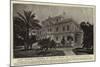 Lord Rendel's Chateau at Cannes Where Mr Gladstone Is Staying-null-Mounted Giclee Print