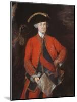 Lord Robert Clive (1725-74) in General Officer's Uniform, C.1764-Thomas Gainsborough-Mounted Giclee Print