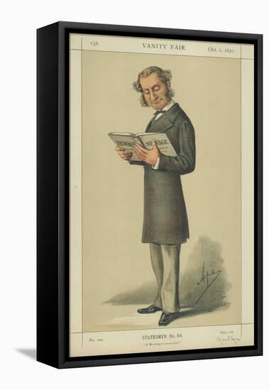 Lord Robert Montagu-Carlo Pellegrini-Framed Stretched Canvas