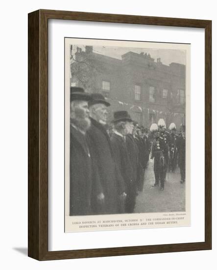 Lord Roberts at Manchester-null-Framed Giclee Print