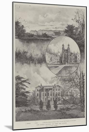 Lord Roberts' Education, His School and Colleges-Joseph Holland Tringham-Mounted Giclee Print