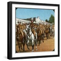 Lord Roberts Entering Pretoria, Boer War, South Africa, 1900-null-Framed Giclee Print