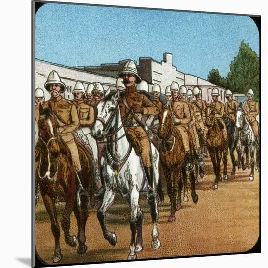 Lord Roberts Entering Pretoria, Boer War, South Africa, 1900-null-Mounted Giclee Print