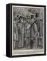 Lord Roberts Inspecting Veterans at Bristol-William T. Maud-Framed Stretched Canvas