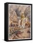 Lord Roberts on the March to Kandahar-Howard Davie-Framed Stretched Canvas