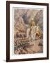 Lord Roberts on the March to Kandahar-Howard Davie-Framed Art Print