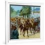 'Lord Roberts' State Entry into Bloemfontein', 1900-Unknown-Framed Giclee Print