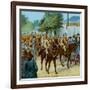 'Lord Roberts' State Entry into Bloemfontein', 1900-Unknown-Framed Giclee Print