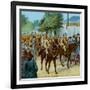 'Lord Roberts' State Entry into Bloemfontein', 1900-Unknown-Framed Giclee Print