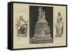 Lord Ronald Gower's Monument to Shakespeare-null-Framed Stretched Canvas