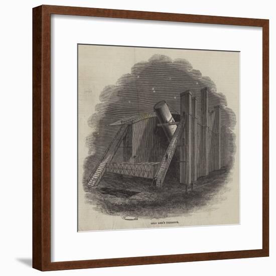 Lord Ross's Telescope-null-Framed Giclee Print