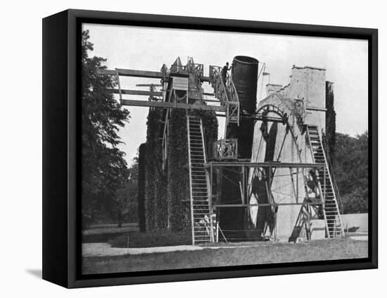 Lord Rosse's Telescope, Birr, Offaly, Ireland, 1924-1926-W Lawrence-Framed Stretched Canvas