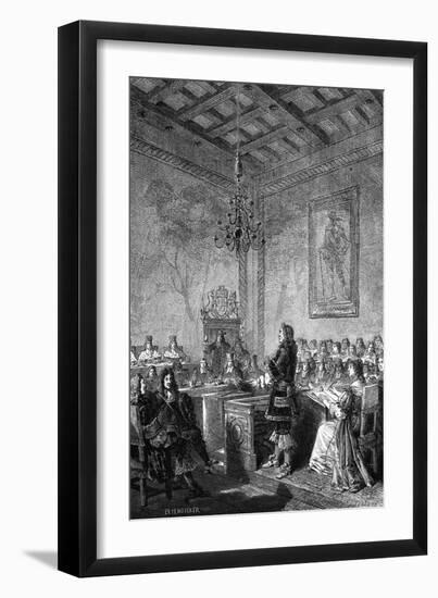 Lord Russell on Trial-null-Framed Art Print