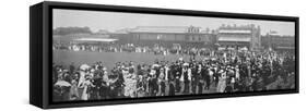 Lord's Cricket Ground, the Luncheon Interval, London, C1899-RW Thomas-Framed Stretched Canvas