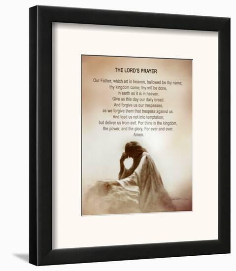 Lord's Prayer-Danny Hahlbohm-Framed Art Print