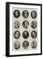 Lord Salisbury's New Cabinet-null-Framed Giclee Print