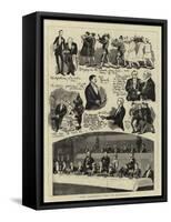 Lord Salisbury's Visit to Birmingham-null-Framed Stretched Canvas