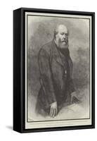 Lord Salisbury Speaking of Mr Bright in the House of Lords-Thomas Walter Wilson-Framed Stretched Canvas