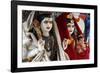 Lord Shiva and his wife Parvati, statues of Hindu gods, Kathmandu, Nepal, Asia-Godong-Framed Photographic Print