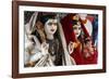 Lord Shiva and his wife Parvati, statues of Hindu gods, Kathmandu, Nepal, Asia-Godong-Framed Photographic Print