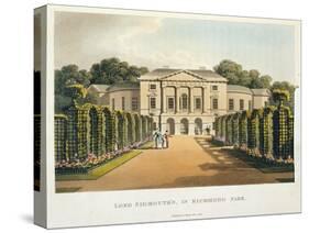 Lord Sidmouth's, in Richmond Park-Humphry Repton-Stretched Canvas